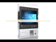 کیوسک شاتل سری K15 ظرفیت جریان بالا کیوسک هوشمند هوشمند خود خدمت