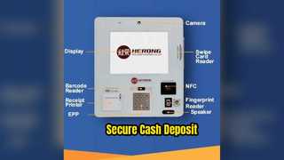 بدون پول نقد KIOSK-K06W کاربر دوستانه بسیار هوشمند