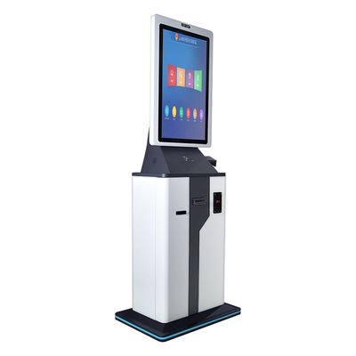 صفحه نمایش لمسی 23 اینچی Cash Ragistar ATM Kiosk Machine Bank Cash Acceptor Self Service