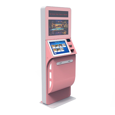 صفحه نمایش لمسی 19 اینچی Self Service Hotel Check in Kiosk Machine Machine OEM