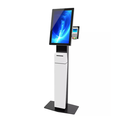 کیوسک سفارش پرداخت 21.5 اینچی POS Self Checkout Machine Self Service Payment Kiosk for KFC