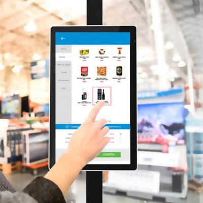 پرداخت سوپر مارکت فرودگاهی کیوسک سلف سرویس دوربین HD