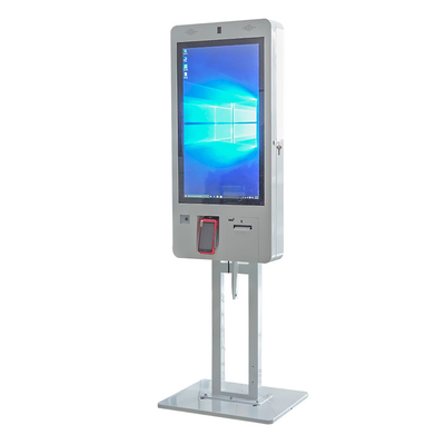 کیوسک هوشمند خود سفارش برای رستوران فست فود قبض اسکنر QR کیوسک پرداخت