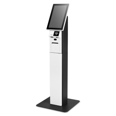 کیوسک خود سفارشی چک کردن کیوسک برای پایانه پرداخت خرده فروشی سوپرمارکت کیوسک صفحه لمسی