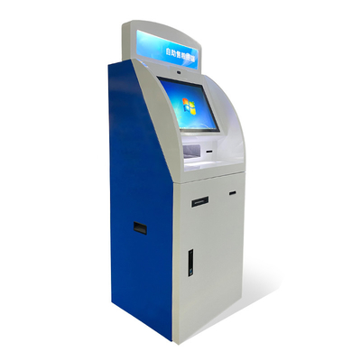 Hot Selling Touch Screen Self Service Dispenser Cash Dispenser A4 Report Self Service چاپگر کیوسک دستگاه خودپرداز