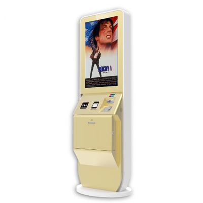 دستگاه کیوسک پرداخت با دستگاه پخش کارت بارکد خوان NFC reader