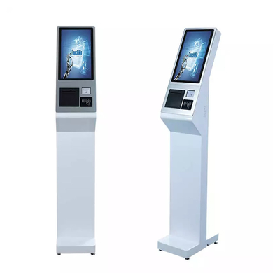 کیوسک پرداخت خود خدمت چک کردن چک کردن کازک چند رسانه ای استاندارد صفحه لمسی