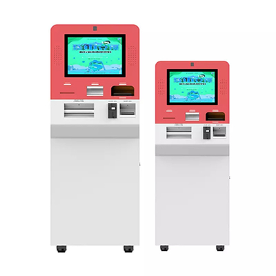 فرودگاه 19 اینچ CPU i5 256G ATM دستگاه واریز نقدی دستگاه باجه اتوماتیک