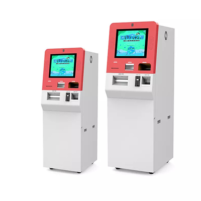 فرودگاه 19 اینچ CPU i5 256G ATM دستگاه واریز نقدی دستگاه باجه اتوماتیک