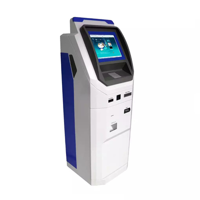 CPU I3 120G ATM Cash Machine با صفحه لمسی دوگانه کیوسک سلف سرویس