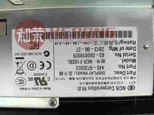 پنل نمایشگر LCD اپراتور گرافیکی خودکار NCR با کیفیت بالا F10SBL GOP Self-Service | پ.ن: 445-0735023 / 4450735023 | مشخصات برق: +24V DC 1.0A، +5V DC 0.1A