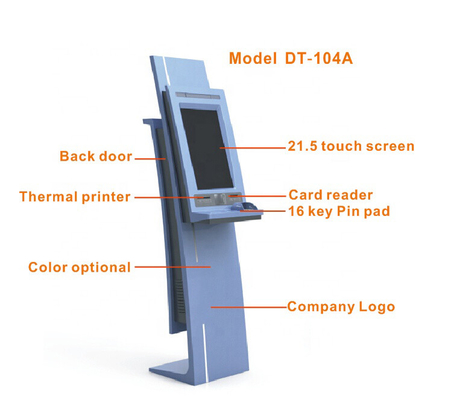 ODM Self Service Hotel Self Check In Kiosk System برای رزرو اتاق رزرو