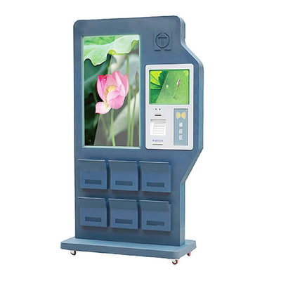 صفحه نمایش لمسی 42 اینچی کیوسک دیجیتال ساینیج با کارت خوان RFID