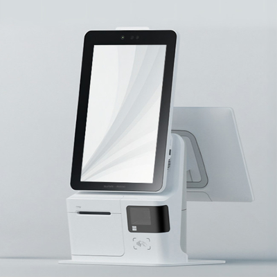 کیوسک 16 گیگابایتی لمسی K2 Mini Self Check Out در رستوران های فست فود