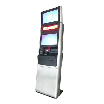 کیوسک های اطلاعات عمومی دولت الکترونیک کیوسک دیجیتال تعاملی با اسکنر کد QR چاپ