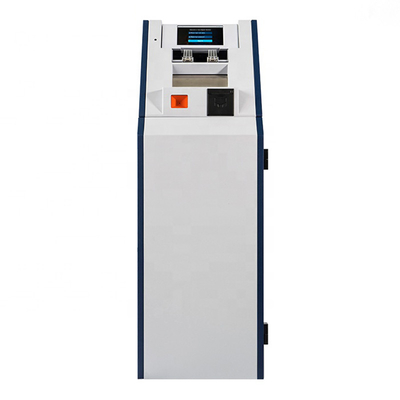 دستگاه واریزی اسکناس اتوماتیک پرسرعت صفحه نمایش LCD لمسی کوچک دستگاه واریز نقدی