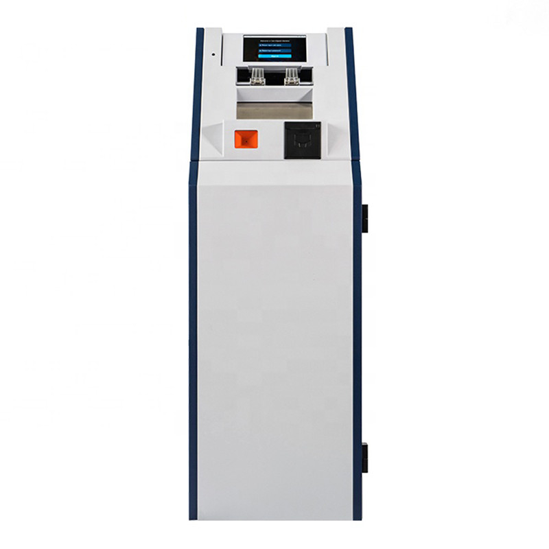 دستگاه واریزی اسکناس اتوماتیک پرسرعت صفحه نمایش LCD لمسی کوچک دستگاه واریز نقدی
