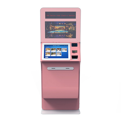 صفحه نمایش لمسی 19 اینچی Self Service Hotel Check in Kiosk Machine Machine OEM